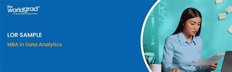 Professional LOR Sample: MBA in Data Analytics