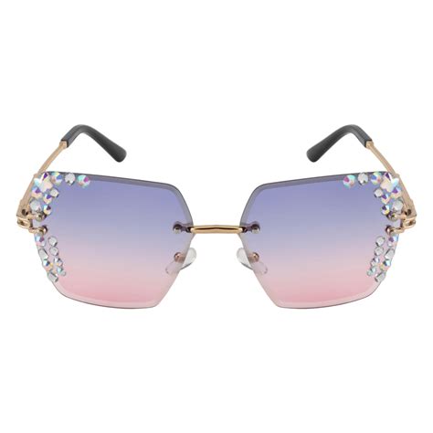 Aurora Crystal Bloom Sunglasses – Knight Horse