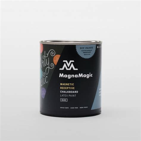Paint with MagnaMagic Magnetic Receptive Chalkboard Paint
