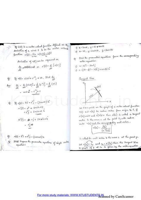 Applying Chain Rule to Vector Valued Functions 的图像结果