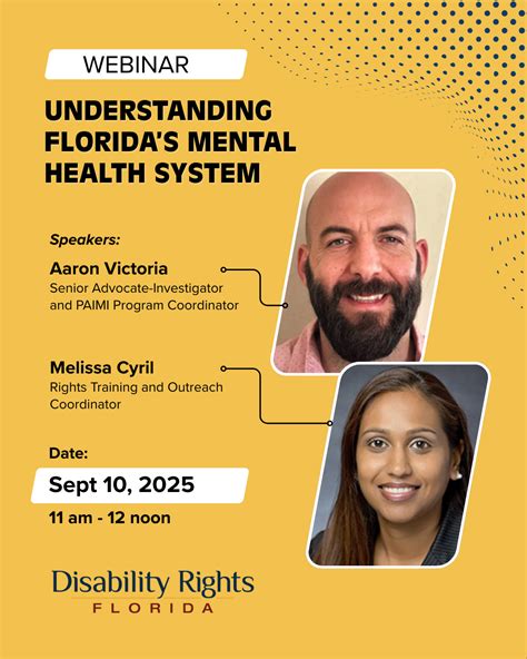 Upcoming Webinar - Understanding Florida's Mental Health System ...