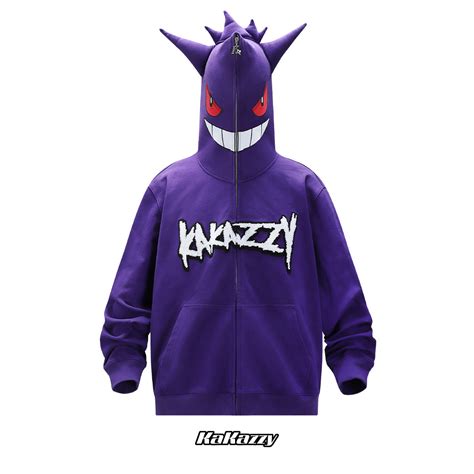 Kakazzy Full Zip Hoodie Purple – kakazzy