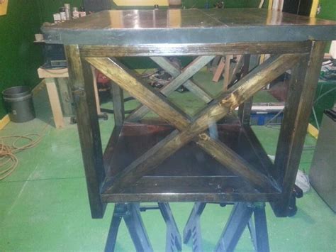 Image result for Rustic X End Table