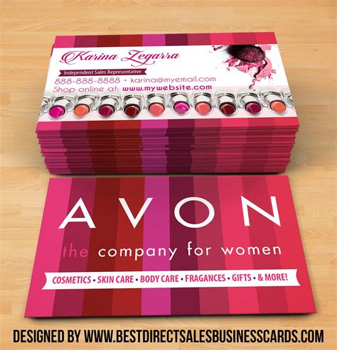 Avon Business Cards style 1 from KZ Creative Services | Avon business ...