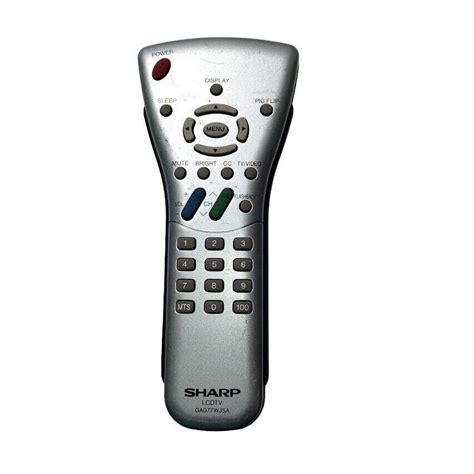 Image result for Sharp GA600WJSA Remote