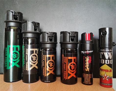 Which one of these OC spray would you carry for EDC ? : r/CCW