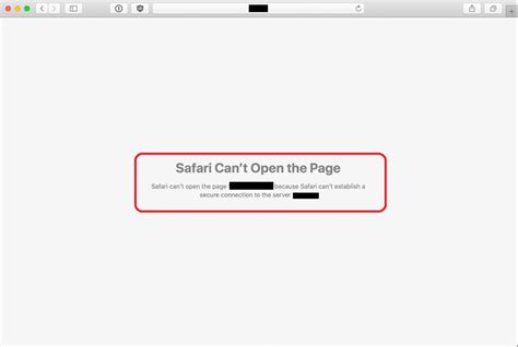 Image result for Safari Cannot Open the Page Secure Connection