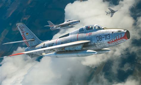 SH72505 F-84F Thunderstreak 'Reborn Luftwaffe' 1/72 - boxart a vybrané ...