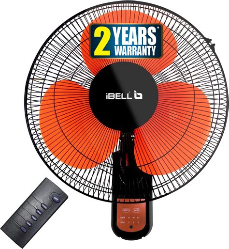 KUHL Inspira W1 400mm Power Saving BLDC Wall Fan with Remote | 28 W ...