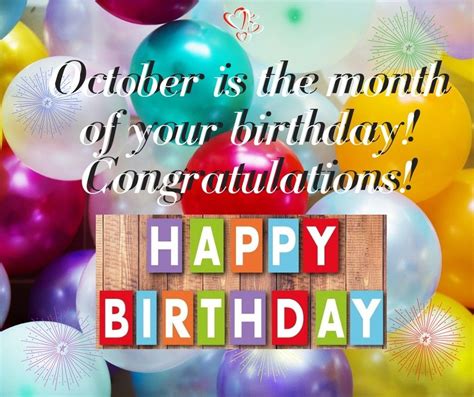 Welcome October Birthday Pictures | Casamento