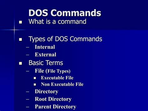 Image result for DOS Command Instructions