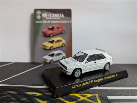 Kyosho 1:64 Scale FIAT LANCIA Minicar Collection Lancia Delta HF Integ ...