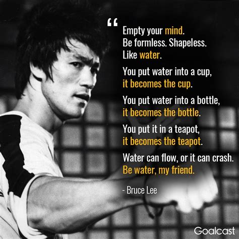 Bruce Lee Quotes Water My Friend