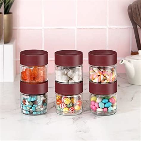 Buy CELLO Modustack Stackable Container Set | PET Plastic Jar with Air ...