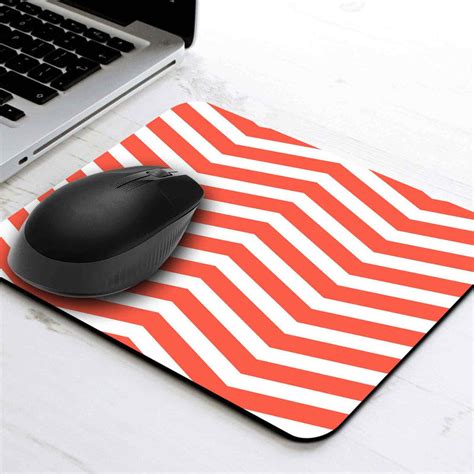 Wave Red Mouse Pad – WrapCart Skins