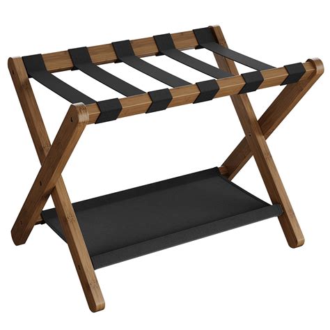 Snapklik.com : SONGMICS Luggage Rack, Folding Suitcase Stand