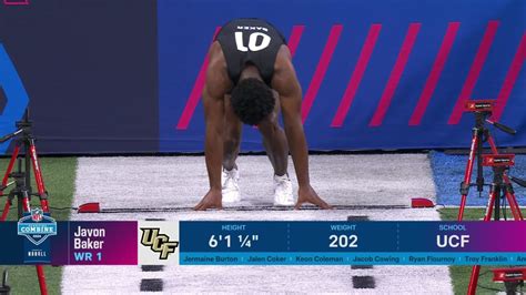 Zavion Thomas runs official 4.28-second 40-yard dash at 2026 combine