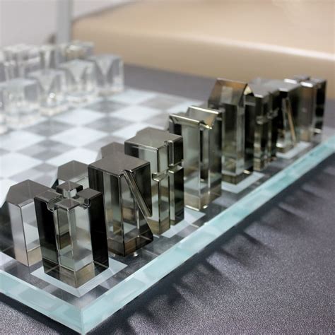 Crystal Chess Set - E.P. Workshop PERMANENT STORE - Touch of Modern