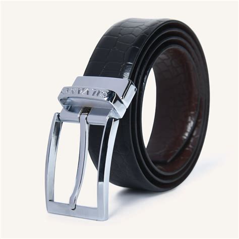 Buy Executive Formal Reversible Belt for Men – Black & Brown