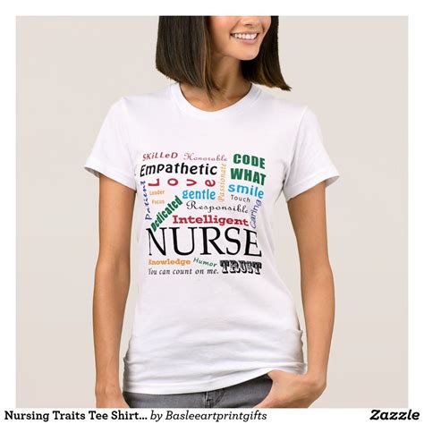 Nursing Traits Tee Shirts Nurse's Week Thank You | Zazzle