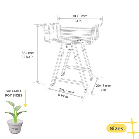 Black Nelumbo Plant stand – Meshable