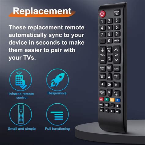 Buy Pack of 2) Universal for Samsung TV Remotes, Replacement for ...