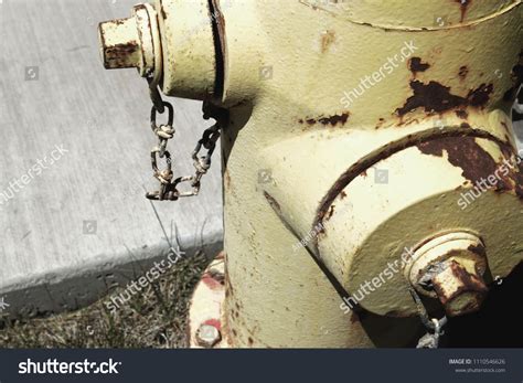 Vintage Yellow Fire Hydrants Stock Photo 1110546626 | Shutterstock