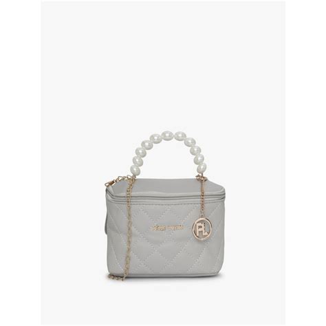 Buy Pelle Luxur Light Grey Sling Bag Online