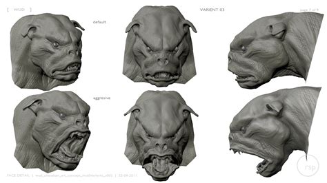 Nick Pill - The Hunger Games Mutts Concept Artwork for the Film