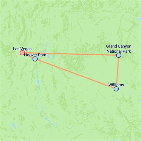 Grand Canyon Hoover Dam Map Interactive Image: The Hoover Dam