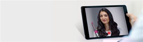 Book a complimentary styling session with a professional Dyson Stylist