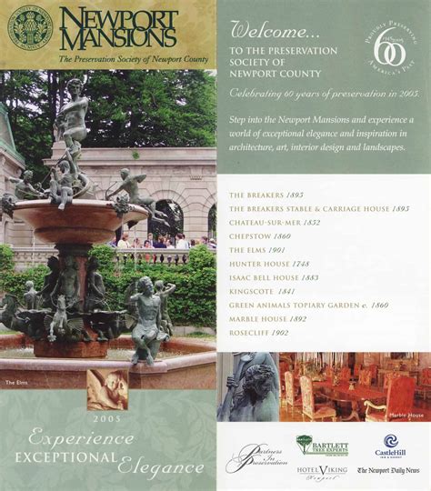 Preservation Society of Newport County Fountain Reproductions - Robert Shure, Sculptor