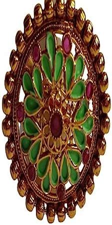 Kamaakshi Gold Gold Plated Beautiful Floral Design Adjustable Ring for ...