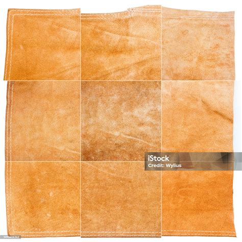 Collection Of Brown Leather Textures Stock Photo - Download Image Now ...