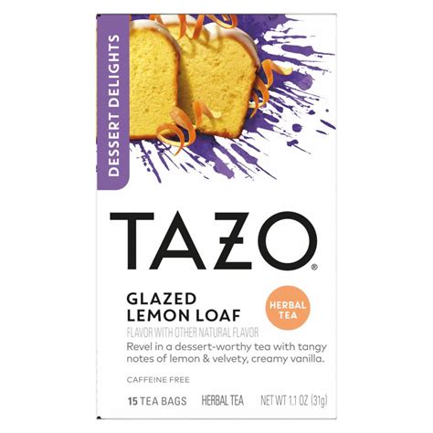 Glazed Lemon Loaf | TAZO® Tea | TAZO