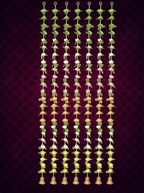 Buy GW Creations 7 Artificial Flower Ladi for Home Decor & Door Decor ...