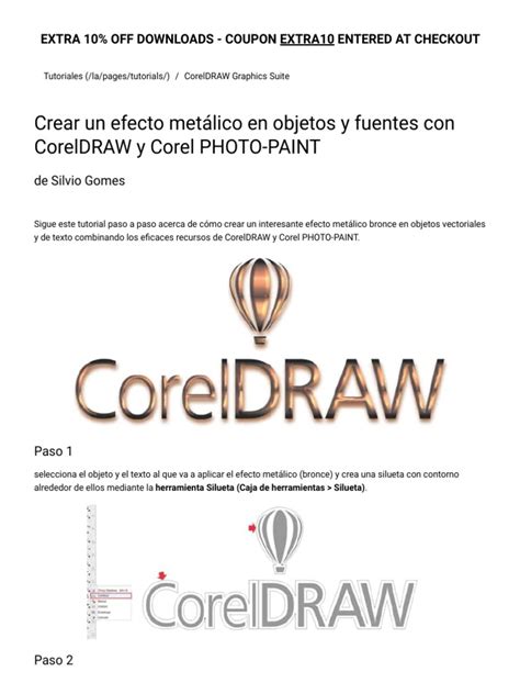 Tutorial Download CorelDRAW 的图像结果