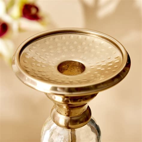 Buy Splendid Gold Rush Metal Hammered Votive Holder from Home Centre at ...