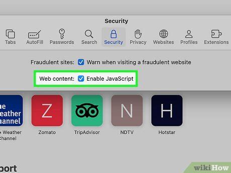 How to Enable JavaScript On My Mac 的图像结果