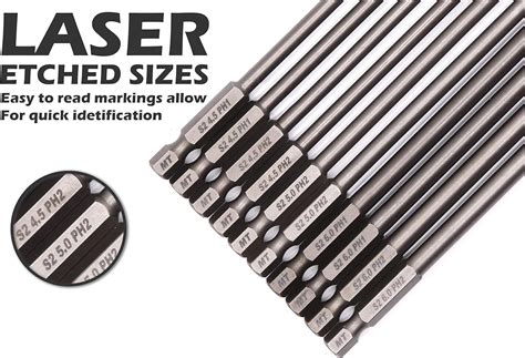 Buy 7.9 200mm Extra Long Philips Screwdriver Bit | PH1 PH2 Screwdriver ...