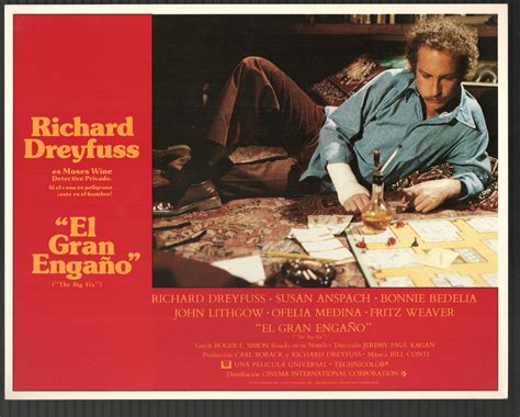 Big Fix El Gran Engano 11'x14' Lobby Card Richard Dreyfuss Spanish ...