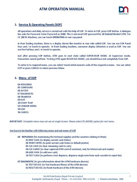 Image result for ATM User Guide