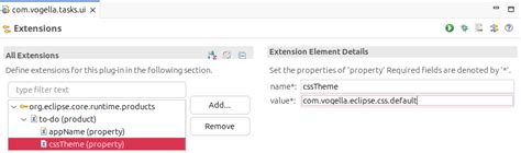 Eclipse 4 CSS Styling - Tutorial