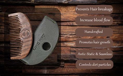 Buy Saint Beard Sheesham Wood Beard Comb Online at Low Prices in India ...