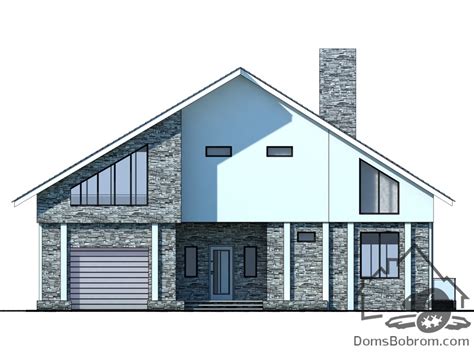 Проект дома из газобетона Keln