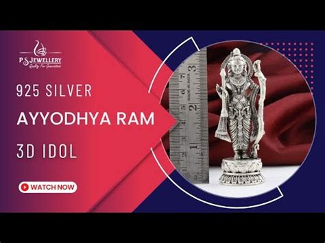 925 Silver 3D Ram Idol AI-1197 - Pure Elegance – P S Jewellery