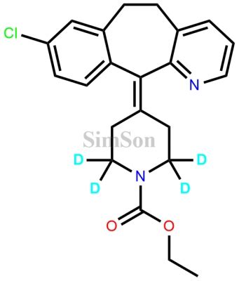 Loratadine-d4 | CAS No- 381727-27-1 | Simson Pharma Limited