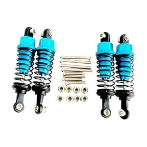 ZOOMELLA 4x Hydraulic Shock Absorbers for RC Car Spare Parts Dampers ...