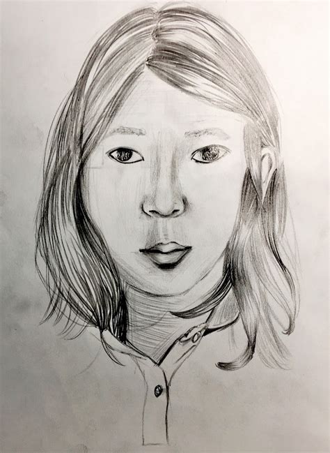 Mr. Laurence Art Blog: Art 1-Self-Portrait Drawing- A+