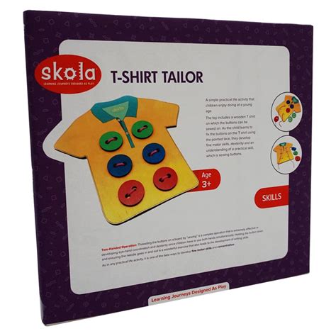 Buy T-Shirt Tailor - Threading / Sewing Board (3-6 Years) on Snooplay India